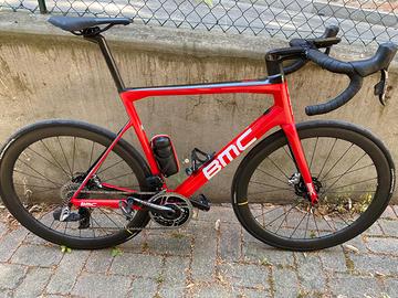 BICI CORSA BMC SLR01 RUOTE CARBONIO SRAM RED