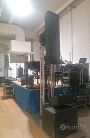 Impianto Audio FBT Vertus CLA 406 + 118SA