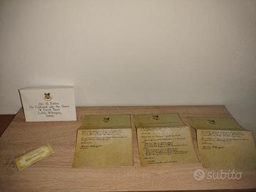 harry potter lettera e biglietto del treno