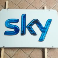 Insegna sky luminosa