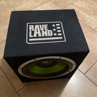 Subwoofer e amplificatore raveland