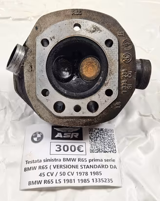TESTATA SINISTRA ORIGINALE PER BMW R65 R65 LS 1978