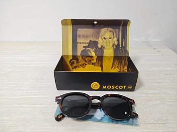 MOSCOT 49 Tartaruga Neri Nuovi con Scatola