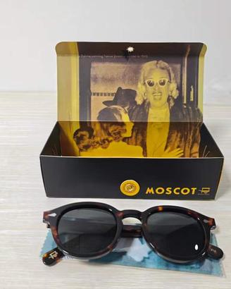 MOSCOT 49 Tartaruga Neri Nuovi con Scatola