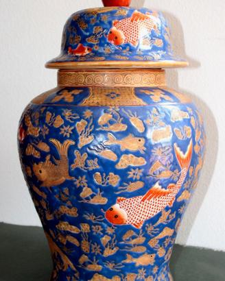 Vaso  KOY con coperchio  - Giappone - 1910/1930