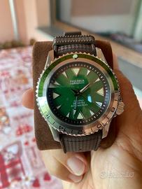 Orologio Viqueria Calypso GMT  green