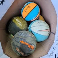 Stock palle da Basket