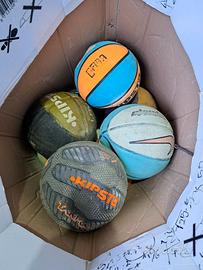 Stock palle da Basket