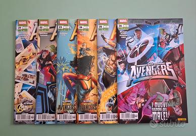 Gli Avengers #21-26 (183-188) Panini comics 