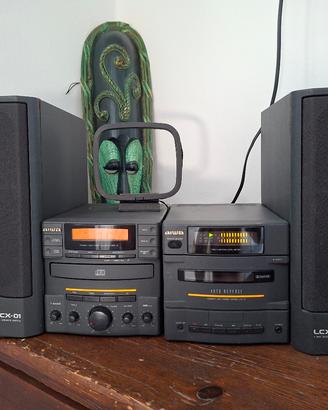 Stereo vintage Aiwa LCX‑01, 