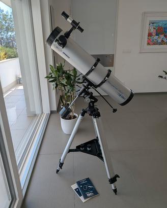 telescopio newton 130/900 equatoriale motorizzata
