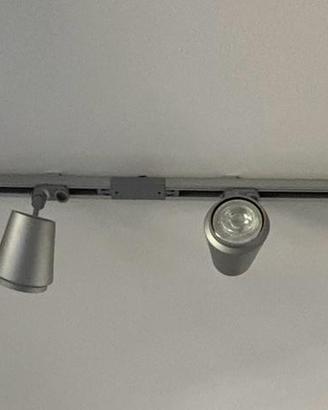 LAMPADARIO ASTA FARETTI ORIENTABILI