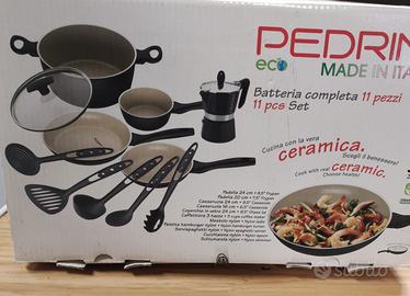 set padelle Pedrini 11 pezzi 