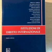 Libro Istituzioni di Diritto Internazionale