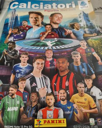 album calciatori panini 2025 2026