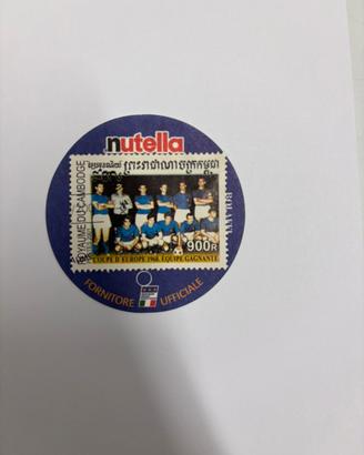 Francobolli italia 90 gadget di Nutella
