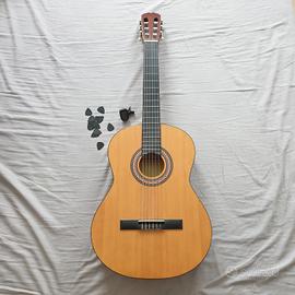 Chitarra Classica + Plettri + Accordatore Elett.