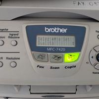 Stampante Fotocopiatrice laser bn Brother Mfc-7420