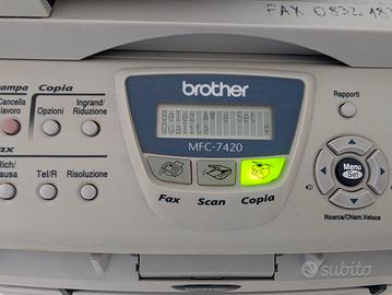 Stampante Fotocopiatrice laser bn Brother Mfc-7420