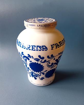 Vaso Amarena Fabbri 1200 g. vetro decoratao