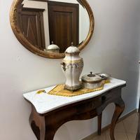 Console d’ingresso compresa di specchiera