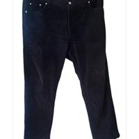 Pantaloni Uomo Carrera in Velluto a Coste Blu Scur