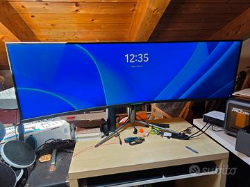 Monitor 49" ultrawide curvo Titan Army