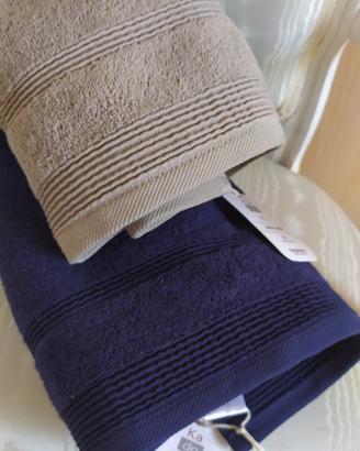 TELI DA BAGNO(KADO')SET DI 2 PEZZI 