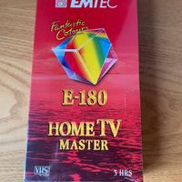 Videocassetta VHS Emtec E-180  Sigillata pal