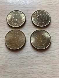 Duecento lire repubblica Italiana