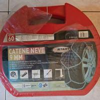 Catene da Neve 9mm Gruppo 60 - Nuove e Mai Aperte!