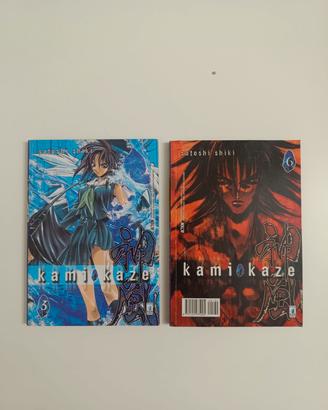 Kamikaze vol. 3 e 6 - Star Comics manga 