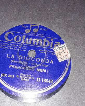 N.8 Dischi per grammofono