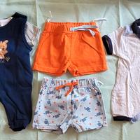 Vestiti estivi neonato 0-1 mese (50cm)