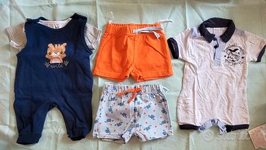 Vestiti estivi neonato 0-1 mese (50cm)