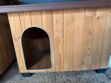 Cuccia baita legno cane medio/grande