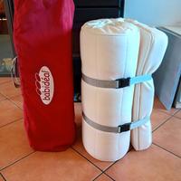 lettino babideal kompak+materassino vyssa ikea