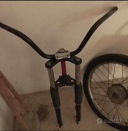 Forcella Garelli + manubrio 