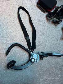 Supporto spalla videocamera stabilizzatore foto