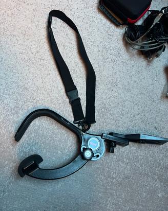 Supporto spalla videocamera stabilizzatore foto