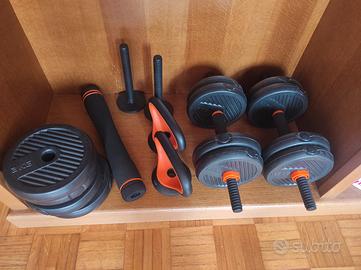 Set di manubri completo 