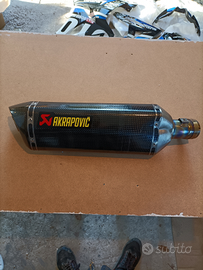 Terminale akrapovic carbonio omologato suz. gsxr