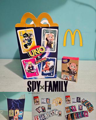 UNO Flip! Spy × Family McDonald's Limited Edition
