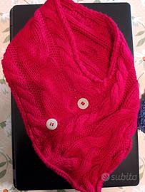 Scaldacollo da donna rosso