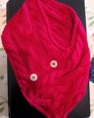 Scaldacollo da donna rosso