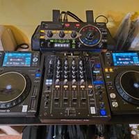 Pioneer XDJ-1000 MK2 DJM-750 MK2 RMX-1000