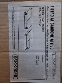 Filtri al carbone per cappa cucina