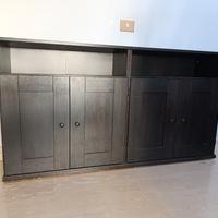 Mobile Ikea nero/marrone