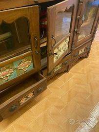 Credenza originale indiana