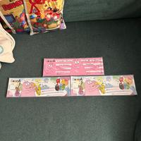 Barbapapà n. 3 pacchetti biglietti inviti lotto